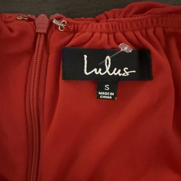 Lulu's Mythical Kind of‎ Love Backless Red Maxi Dress Size S - Picture 10 of 11